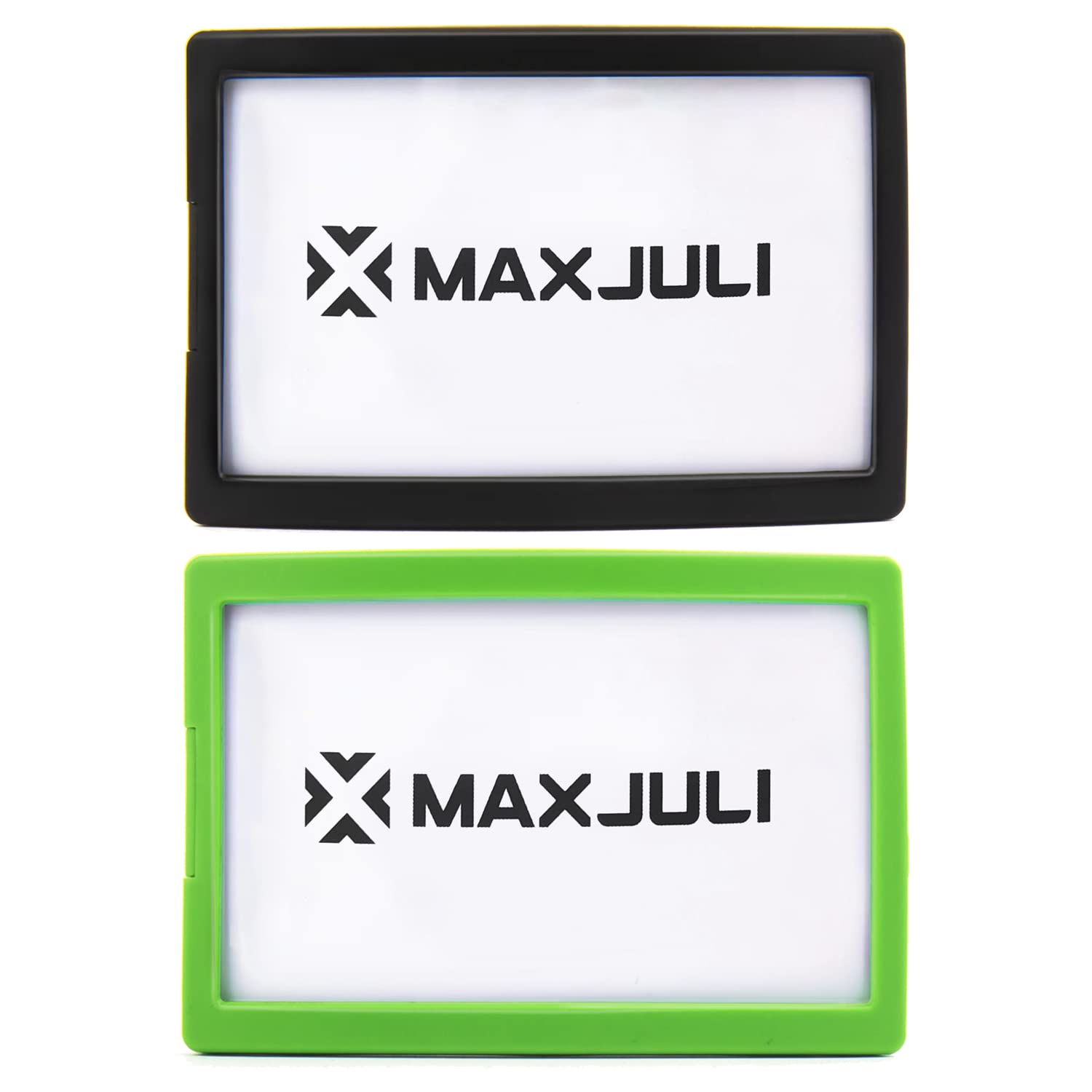 Amazon.com : MAXJULI Ski Goggles Pass Holder 2 Pack (Black-+Green